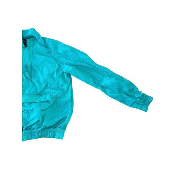 Arctic Cat Vintage 90's Windbreaker Light Weight Jacket Teal Size Small - Picture 3 of 8